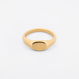 'Nova' Minimal Signet Ring