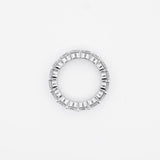 Argos Eternity Ring – Round Moissanite