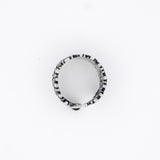 'Vart' Handcrafted Garnet Silver Ring