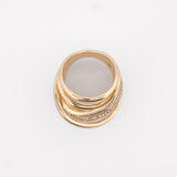 "Aurelia"  18K Gold Vermeil Crossover Ring