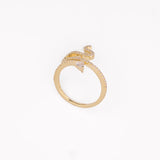 "Lilith" 18K Gold Vermeil Snake Ring